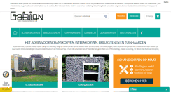 Desktop Screenshot of gabion-schanskorven.nl